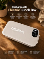 Smart Self-Heating Lunch Box – 900ml Rechargeable Electric Lunch Box